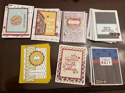 Lot of 32 Handmade Greeting Cards - Assorted Styles and Occasions  - Image 1 of 4