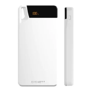 Cygnett ChargeUp Boost 4th Gen 10K mAh Power Bank-White - Picture 1 of 4