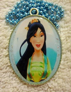 Princess Mulan Necklace - Handmade Resin - Picture 1 of 4