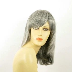 Parrucca donna semi lunga grigio :tamara 51 - Picture 1 of 8