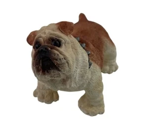 English Bulldog Resin Figurine Spiked Collar - Picture 1 of 11