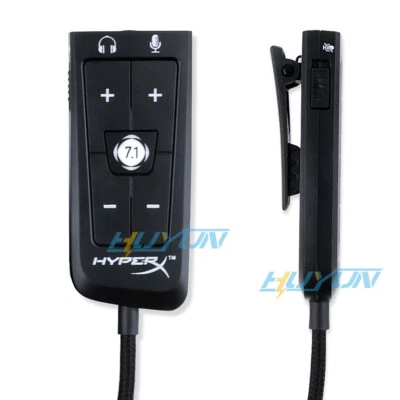 Kingston HyperX Cloud II USB Sound Card  Virtual 7.1 Surround Sound Gaming Sound - Image 1 of 4