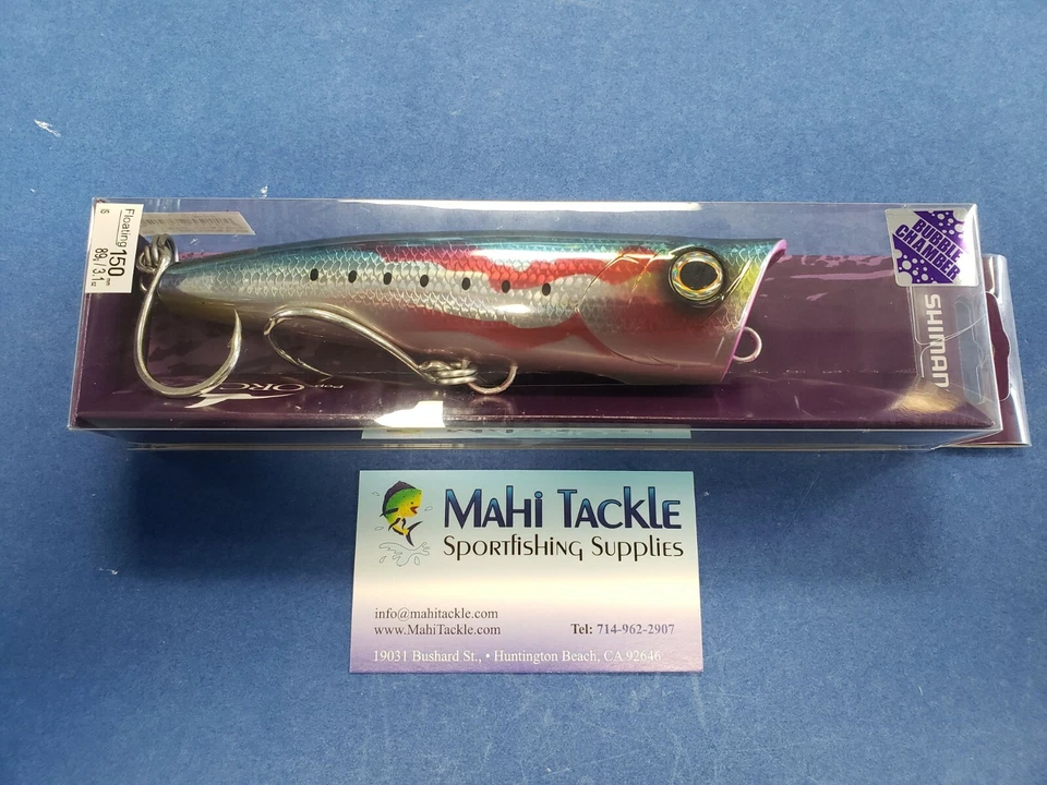 Señuelos Shimano Pop Orca Popper OP151NEIS sardina lesionada Foto 1 de 1