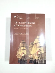 DECISIVE BATTLES OF WORLD HISTORY - ALDRETE - GREAT COURSES - VOL 1, 2, 3 + BOOK - Picture 1 of 4