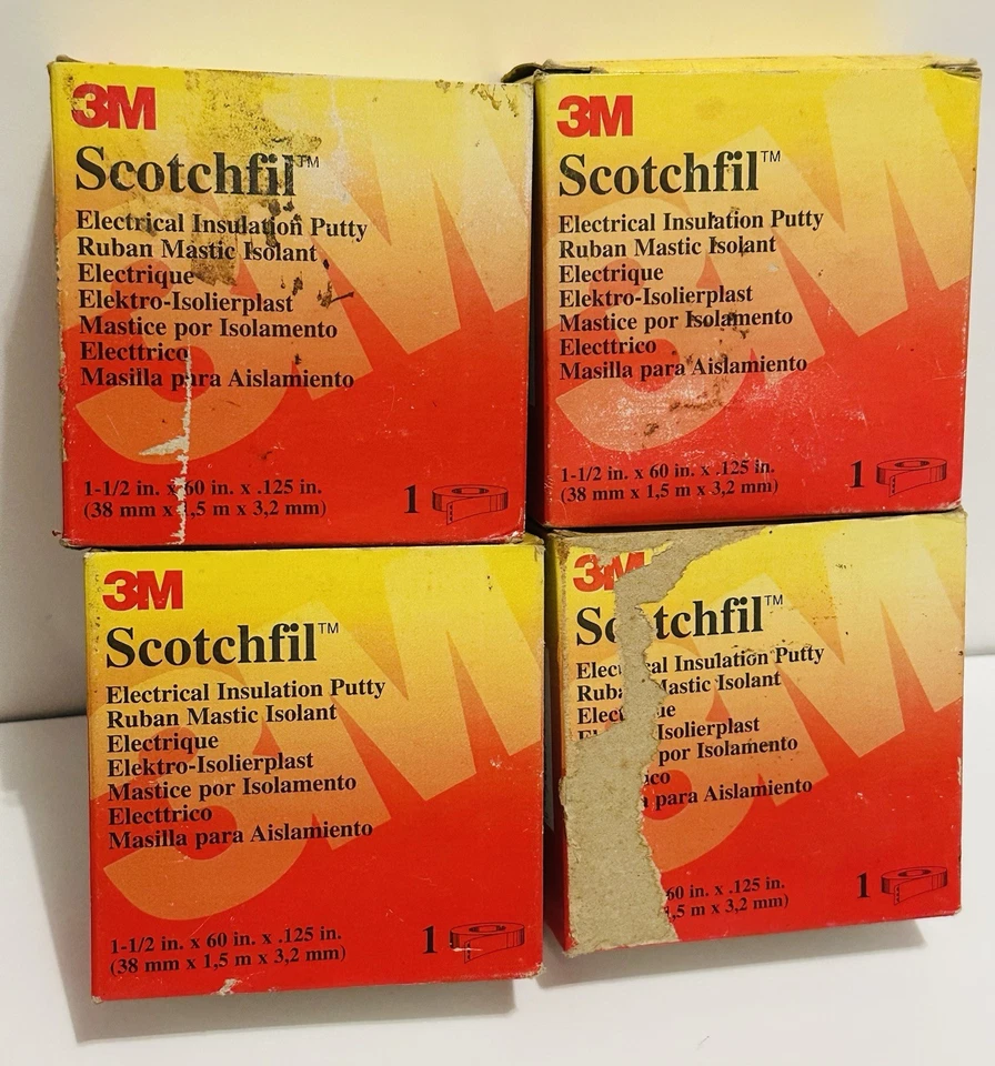 3M Scotchfil Electrical Insulation Putty 5 FT Pk12