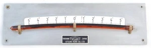 LARGE YOKOHAMA UTSUKI SHIPS SUBMARINE GLASS TUBE CLINOMETER LEVEL - Picture 1 of 4