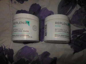2 REPLENIX AKNE GLY-SAL 5-2 KLÄRENDE PADS MEDIZINISCHE QUALITÄT JE 60 STÜCK VERSIEGELT - Bild 1 von 4