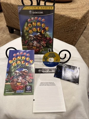 Super Monkey Ball (Nintendo GameCube, 2001) Player’s Choice CIB! W/ Manual! 🔥 - Image 1 of 4
