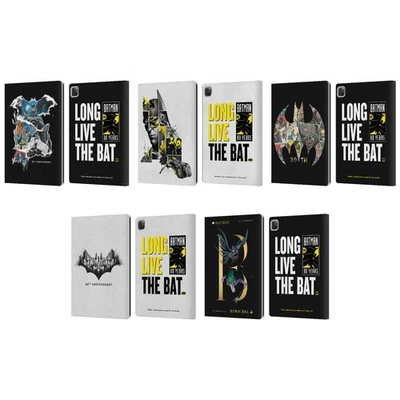 OFFICIAL BATMAN DC COMICS 80TH ANNIVERSARY LEATHER BOOK CASE FOR APPLE iPAD - Image 1 of 4