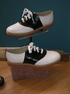 Muffy's  Black/white Saddle Shoes US women's 9-11 - Image 1 of 4