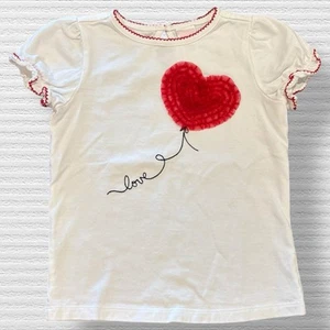 Janie & Jack Heart Top 2013 - Picture 1 of 4