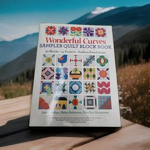Wonderful Curves Sampler Quilt Block Book : 30 Blocks, 14 Projects, Endless P... - Picture 1 of 3