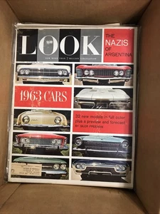 1962 OCTOBER 23 LOOK MAGAZINE - 1963 CARS - LK 70 - Picture 1 of 2