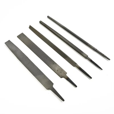 File Flat Steel File Set For Metalworking Half Round Square Steel Files Set Best - Image 1 of 4