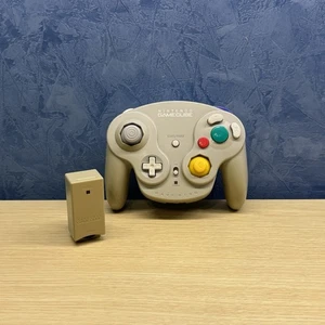 Wavebird Gamecube Controller Nintendo Wireless  Gamepad Grigio Con Ricevitore - Foto 1 di 10