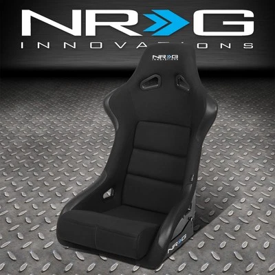 1X NRG INNOVATIONS FRP-301 FIBERGLASS FIXED BACK BUCKET RACING SEAT LARGE SIZE - Image 1 of 4