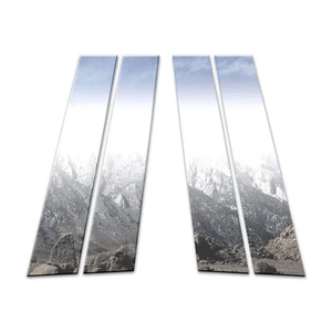 4pc Stainless Steel Pillar Post Covers for 2012-2019 Buick Verano - Picture 1 of 4