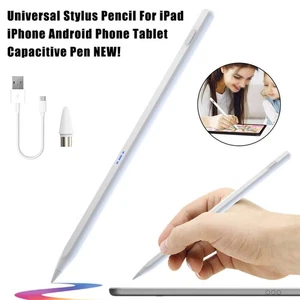 NEW Rechargeable Capacitive Touch Screen Pen for iPhone iPod iPad Samsung PC - Afbeelding 1 van 12