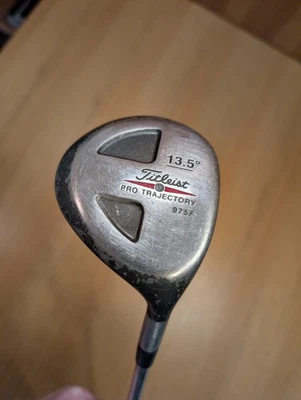 Titleist Pro Trajectory 975F 3 Wood 3W 13.5° Steel Stiff S-Flex RH 43" - GUC - Image 1 of 4