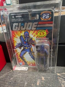 GI Joe 25th Anniversary Cobra Commander (V25) Uncirculated AFA 85 Near Mint - Picture 1 of 3
