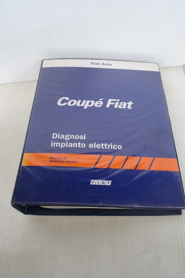 manuale officina Coupè Fiat 16 V Turbo diagnosi impianto elettrico originale - Immagine 1 di 4