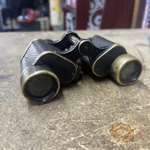 *RARE* Vintage WWII Busch Rathenow 6x32 Dienstglas H/6400 Binoculars - Picture 1 of 10