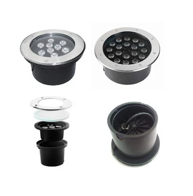 Faretto incasso led segnapasso esterno calpestabile luce rgb caldo fredda 1w-12w - Immagine 1 di 4