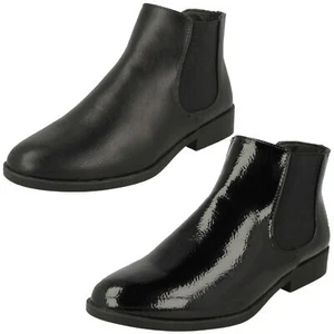 Botas Chelsea informales con refuerzo puntual para damas F4R449 - Imagen 1 de 10