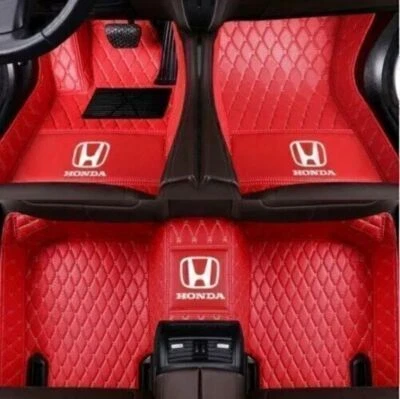 Car Floor Mats Fit For HONDA Civic Sedan/Hatchback 4-Door Coupe 2-Door 1994-2025 - Image 1 of 4