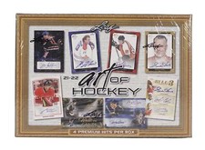 2021-22 LEAF ART OF HOCKEY HOBBY BOX - BRAND NEW - FAST FREE SHIPPING 🔥🔥🔥