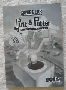 53296 Instruction Booklet - Putt & Putter Miniature Golf - Sega Game Gear (19 - Bild 1 von 1