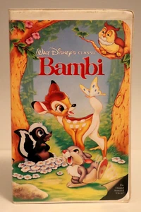 VHS BAMBI WALT DISNEY 1997 (THE CLASSICS BLACK DIAMOND VERSIÓN) - Imagen 1 de 4