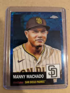 2022 Topps Chrome Platinum Toile White Blue Refractors Manny Machado /199 - NM - Picture 1 of 1