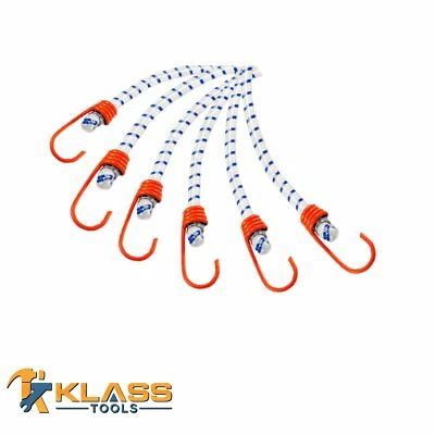 Cabo elástico jumbo de 54 polegadas com gancho revestido de PVC Hi-Viz - Imagem 1 de 2