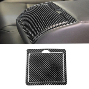 2Pcs For Infiniti G37 Sedan 10-13 Carbon Fiber Rear Water Cup Holder Trim Cover - Picture 1 of 11