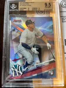 *Aaron Judge RARE ROOKIE RC BOWMAN REFRACTORS YANKEES BATTING MVP BCCG 9.5 MINT - Picture 1 of 2