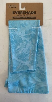 New Blue Field & Stream Evershade Arm Sleeves Fishing Outdoor - Image 1 of 2