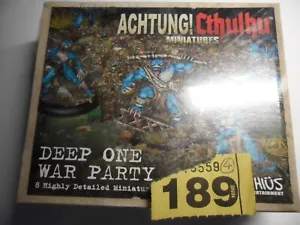 Modiphius Atención Cthulhu Deep One War Party AE WWII SotR raro Y189 - Imagen 1 de 3