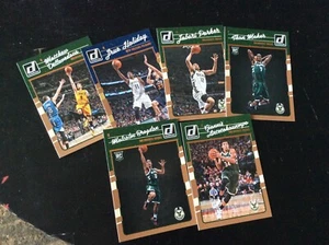 Lote de 6 tarjetas Milwaukee Bucks 2016-17 Donruss con Giannis Antetokounmpo - Imagen 1 de 1