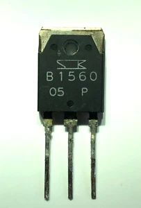 2SB1560 PNP Audio Transistor 150V 10A TO-3P Genuine SanKen Part Tested x 1 pcs - Picture 1 of 1