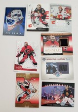 Hockey Cards, Mikka Kiprusoff lot of 8