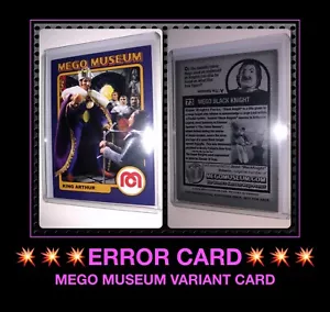 Mego Museum 2006 años 70 Super Knights King Arthur figura de acción muñeca tarjeta coleccionable - Imagen 1 de 3