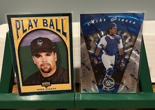 Mike Piazza:2004 UD Play Ball /15 #14, 1997 Pinnacle Totally Certified /1999 #26