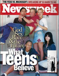 2000 MAY 8 NEWSWEEK MAGAZINE - WHAT TEENS BELIEVE FRONT COVER - L 19768 - Bild 1 von 1