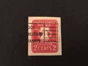 SCOTT #U522 CUT SQUARE USED (U39) - Picture 1 of 2