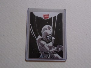 Mars Attacks Invasion puzzle sketch card 