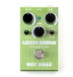 PEDALE GREEN RHINO MINI OVERDRIVE  WAY HUGE WM22 - STOCK B - Picture 1 of 8