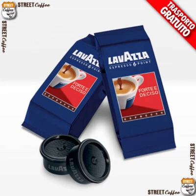 200 Cialde Capsule Lavazza Espresso Point Forte e Deciso CREMA E AROMA gratis - Immagine 1 di 4