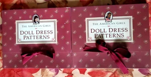 Patrones de vestido de muñeca The American Girl Samantha & Addy Pleasant Company sin cortar - Imagen 1 de 4