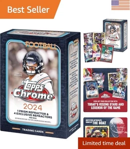 Caja de colección de tarjetas de fútbol americano cromadas Ultimate 2024 - Coge tus tarjetas autografiadas - Imagen 1 de 10
